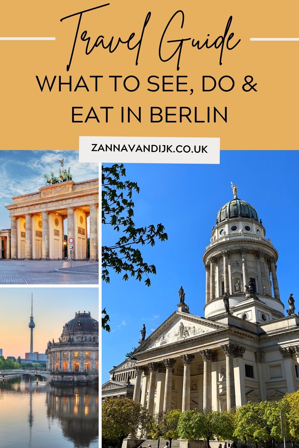 Travel Guide for Berlin - best things to see, do and eat - pinterest cover