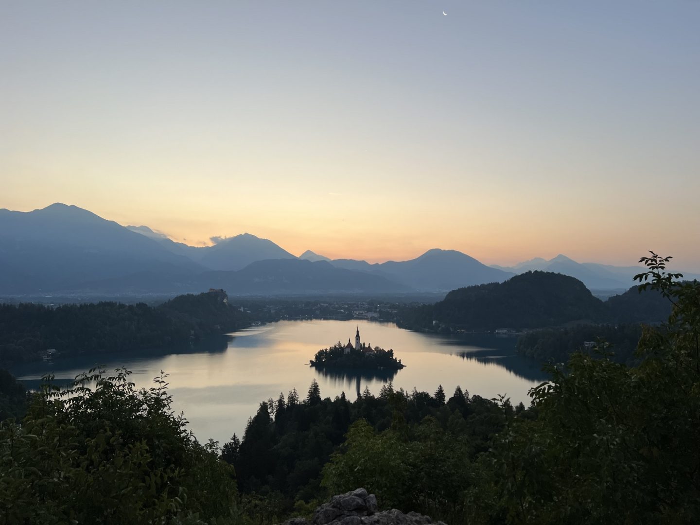 Lake Bled from above - Slovenia
