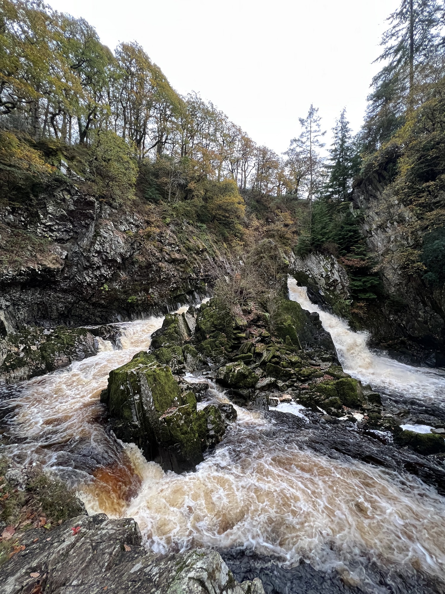 hikes with waterfalls in snowdonia