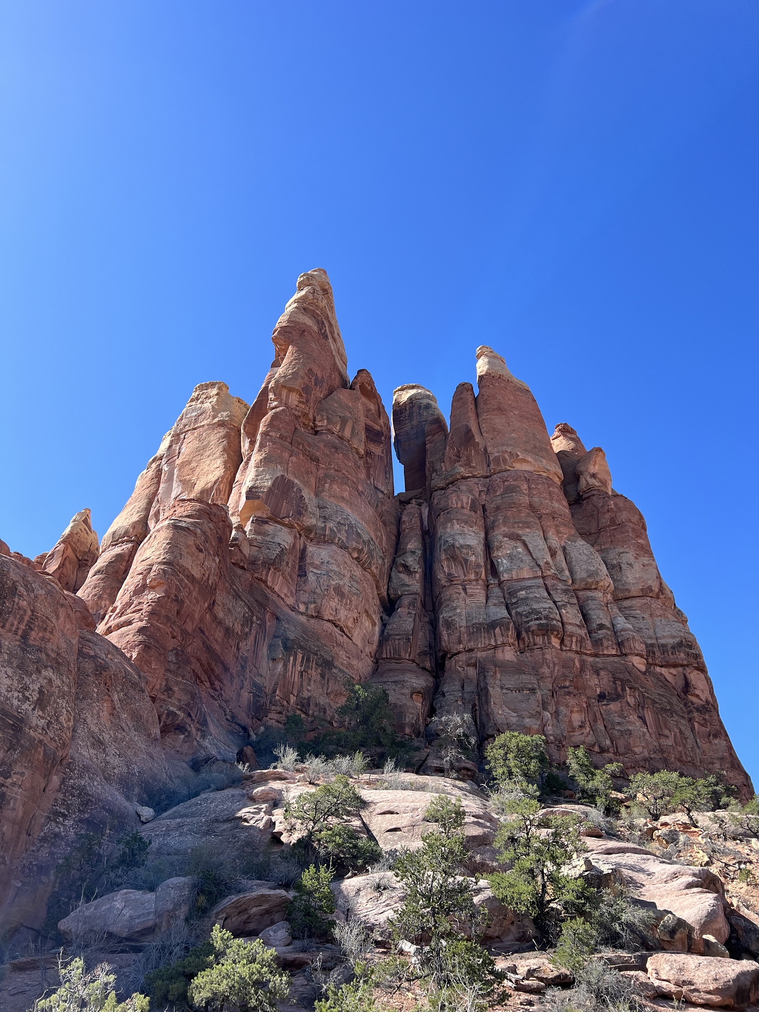 the needles, hiking guide in the canyonlands