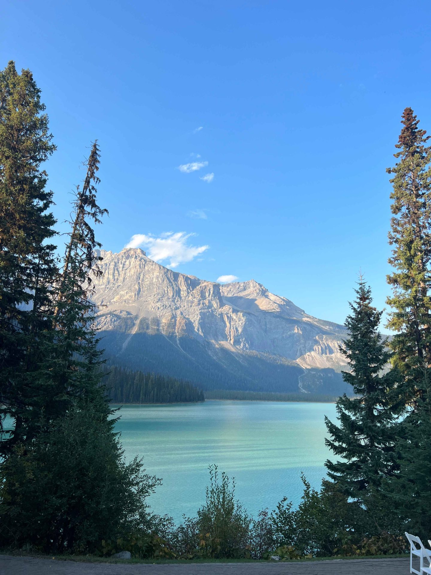 A view of the mountains in Yoho National Park in the Rockies - Canada Road Trip Itinerary