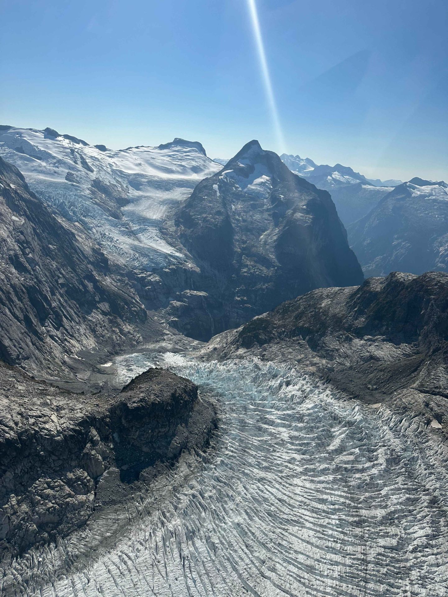 A glacier in the Rockies, Canada - Canada Road Trip Itinerary