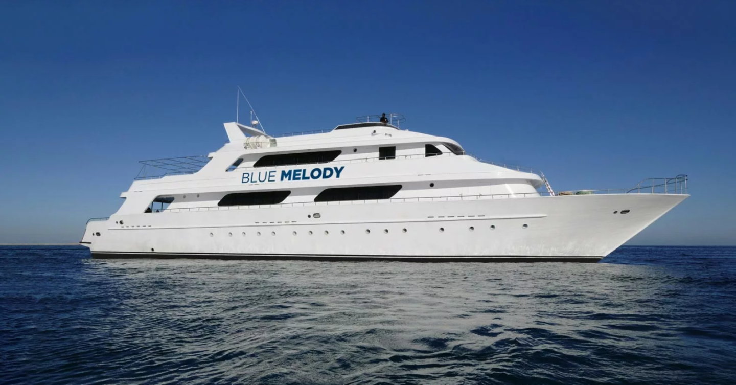 Blue Melody Liveaboard Boat - Winner of the Sport Diver 'Best Liveaboard' award.