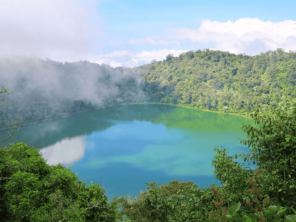 Guatemala Hiking Lake View